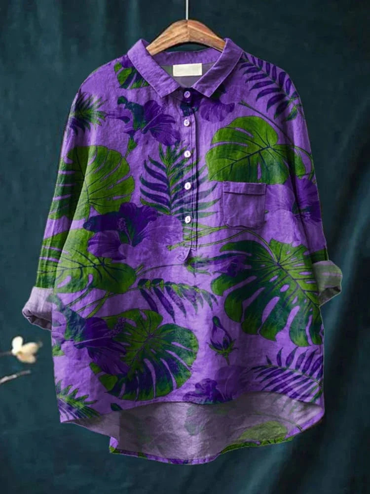 Lila – Jungle Glow Shirt