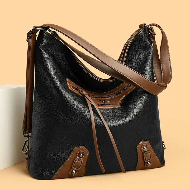 Rowan™ Elegant Leather Handbag