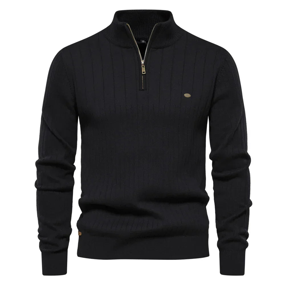 Hudson – Quarter-Zip Sweater