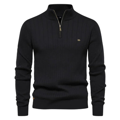Hudson – Quarter-Zip Sweater