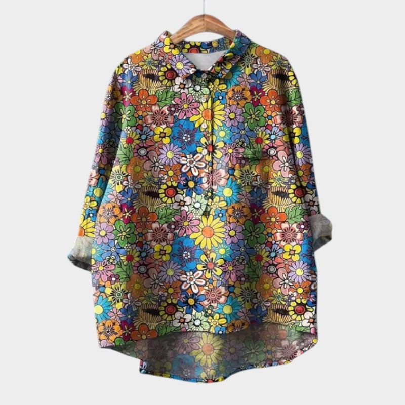 Mayla – Lace Accent Blouse