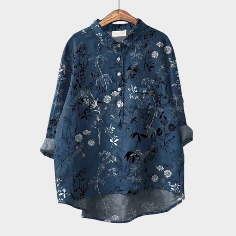 Mayla – Scalloped Edge Blouse
