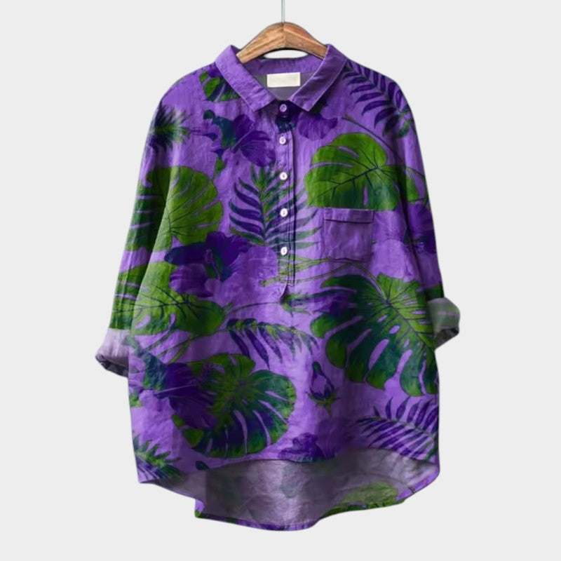 Ysabelle – Whispered Hem Shirt