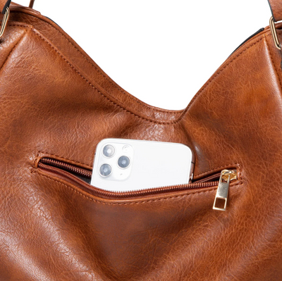 Nellie – Fringe Leather Shoulder Bag