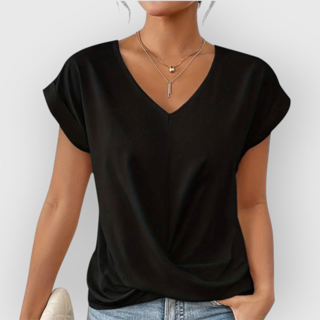 Olivia - Embroidered Sleeveless Blouse