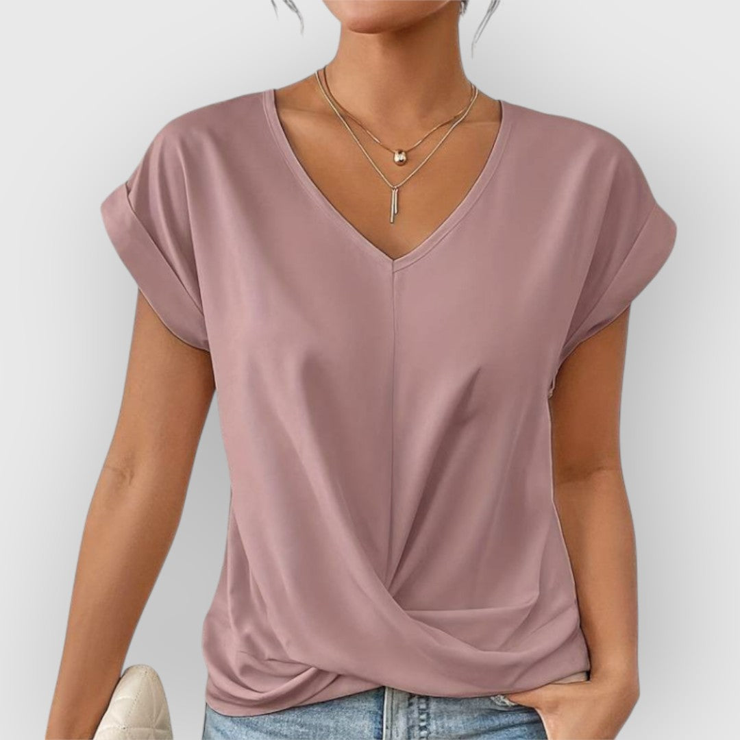 Olivia - Embroidered Sleeveless Blouse