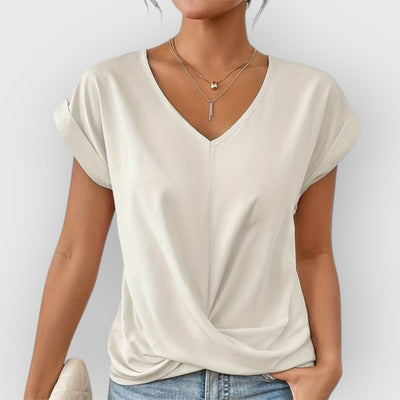 Olivia - Embroidered Sleeveless Blouse