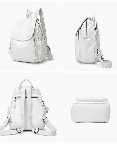 Rowan™ Washed leather backpack