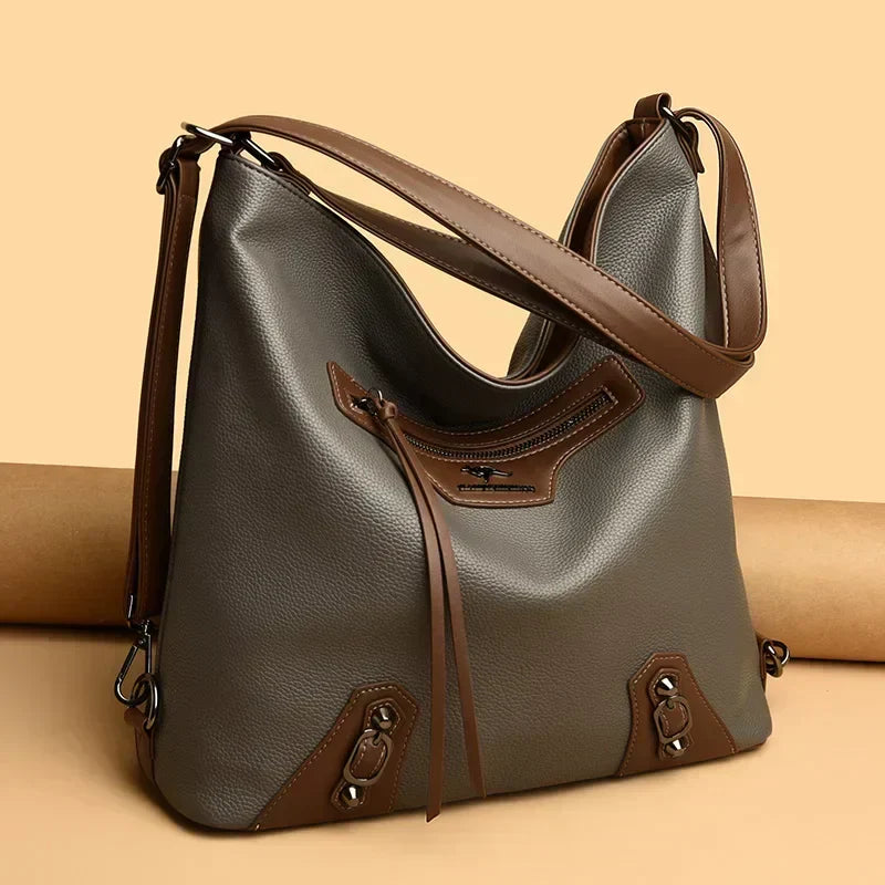 Rowan™ Elegant Leather Handbag