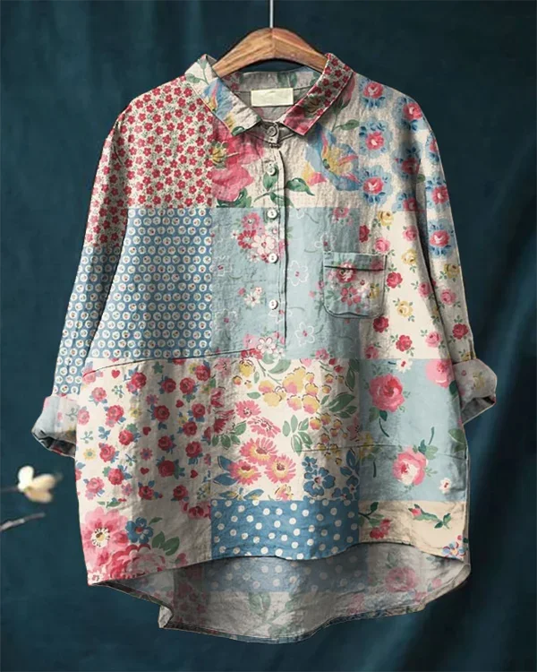Clara – Patchwork Shirt