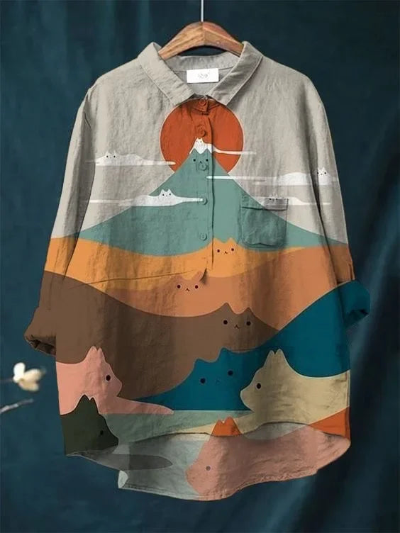Mira – Mountain Cats Shirt