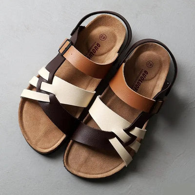 Christina Leather Sandals