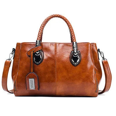 Rowan™ Elegant Leather Dufflebag