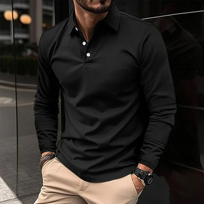 Eric™ - Casual Long-Sleeved Polo