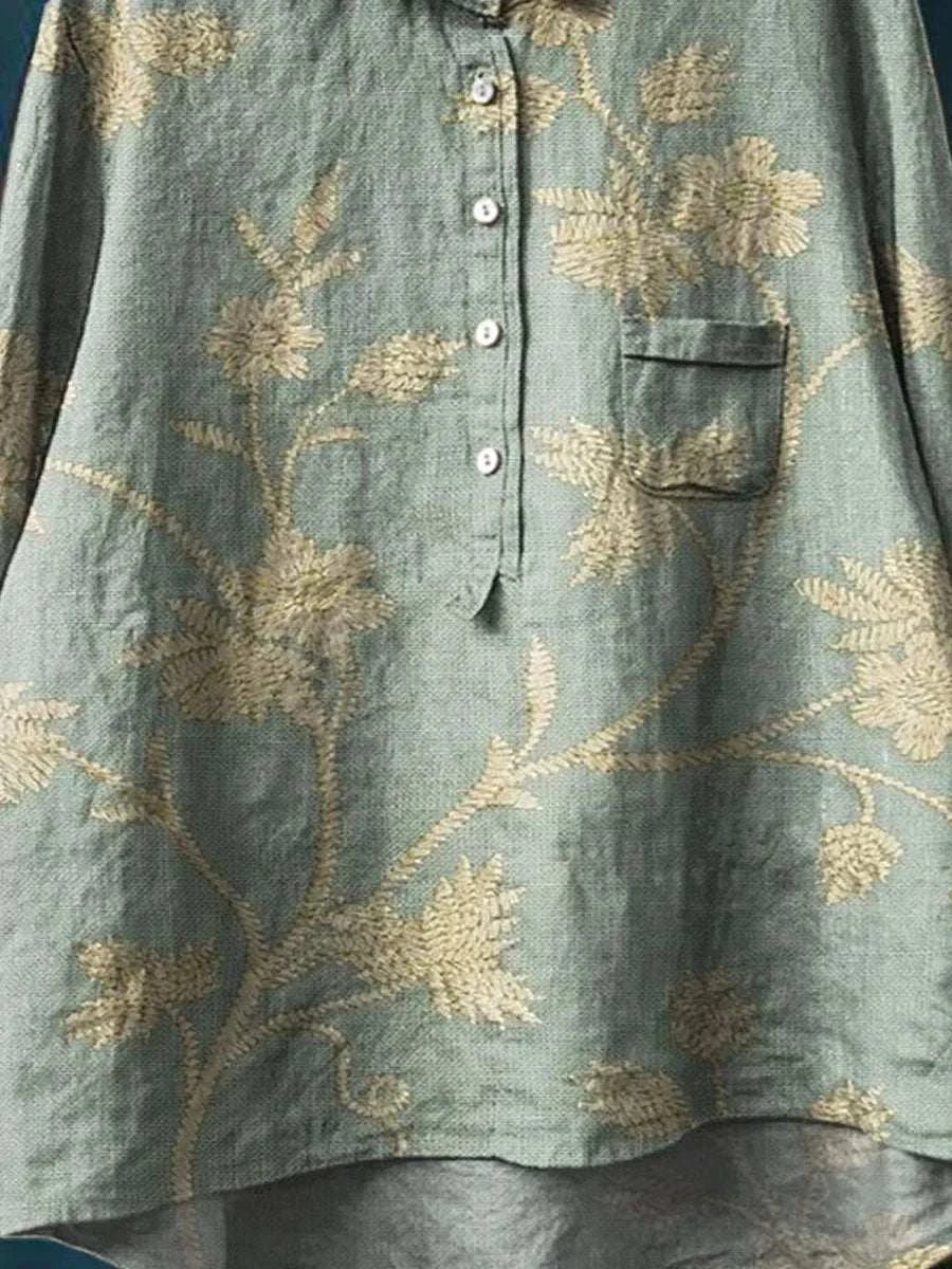 Lucy – Vintage Floral Shirt