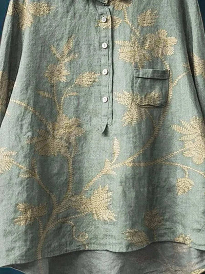 Lucy – Vintage Floral Shirt