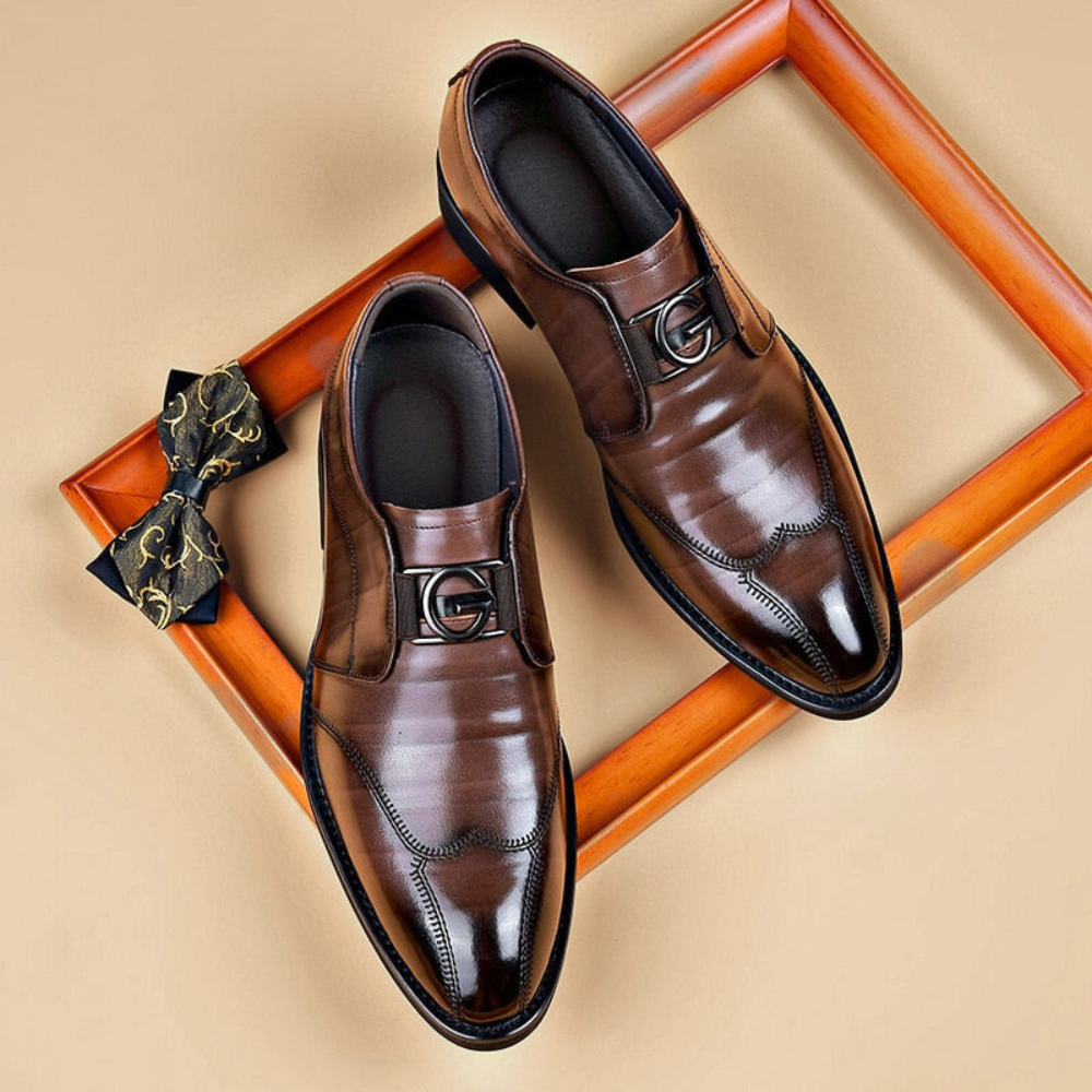 Jeremy™ | Boss-style Leather Shoes