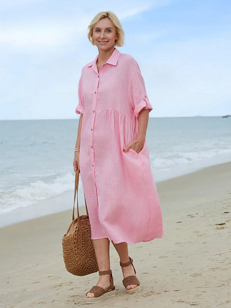 Emma – Relaxed Longline Dress
