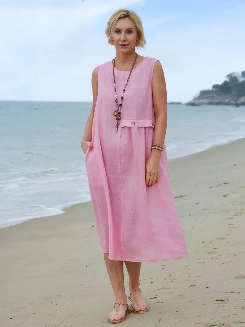 Grace – Linen Easy Day Dress