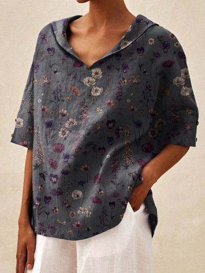 Mae – Poetry in Petals Blouse