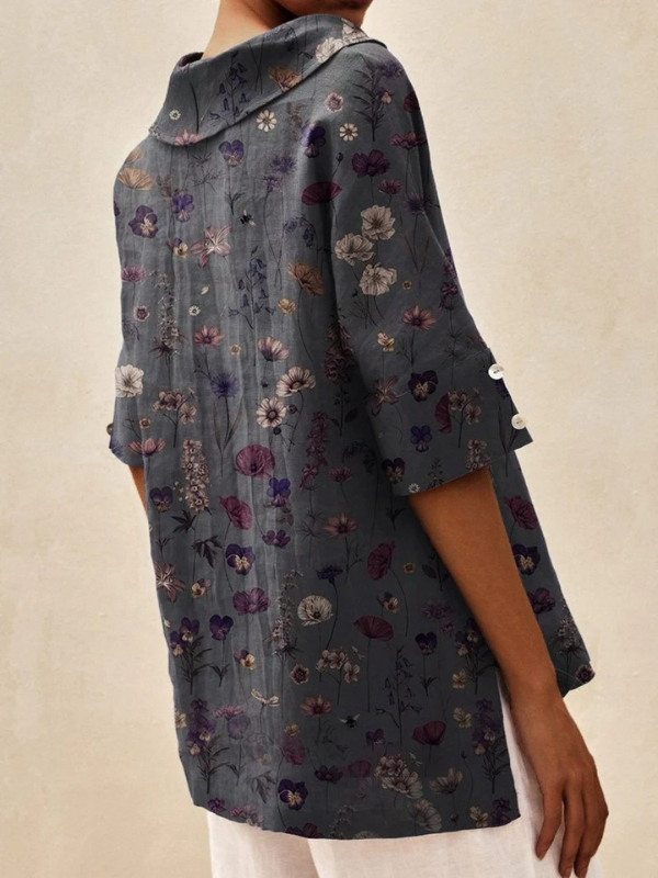 Mae – Poetry in Petals Blouse