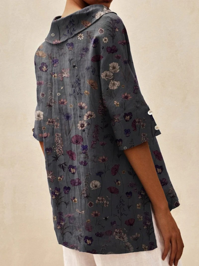 Mae – Poetry in Petals Blouse