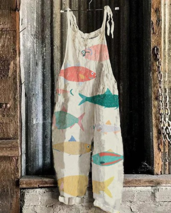 Elise – Whimsical Ocean Jumpsuit