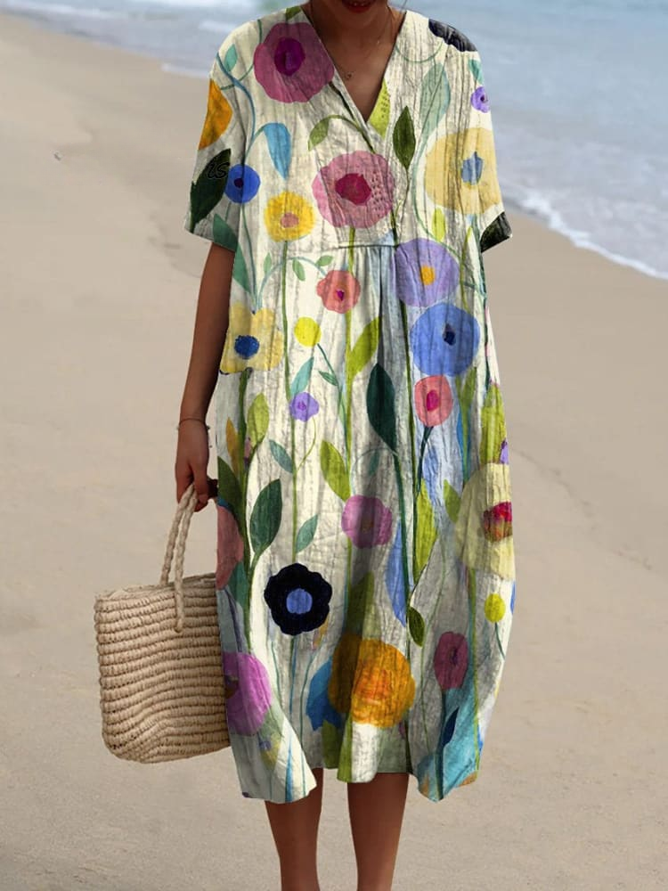 Flora – Painted Meadow Dress