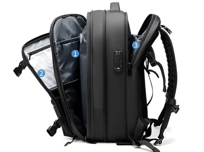 Elena | Stylish backpack with vacuum compression system