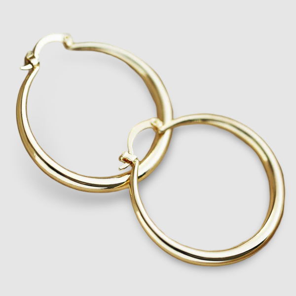 Vintage Golden Hoops~