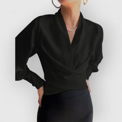 Dahlia - Puff-Sleeved Blouse