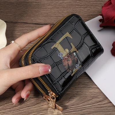 Rowan™ Monogram Leather Wallet