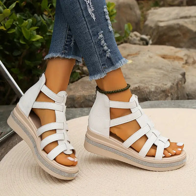 CHLOE© - Elegant Wedge Sandals