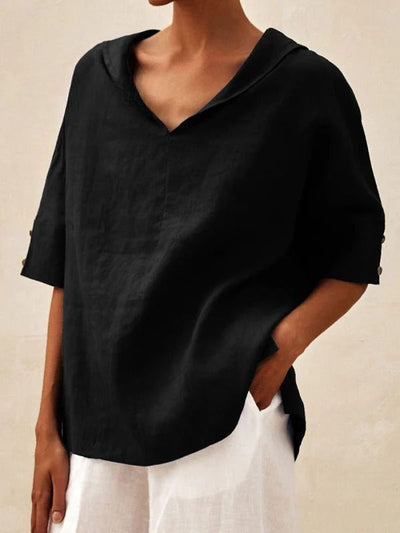 Olivia – Casual V-Neck Blouse