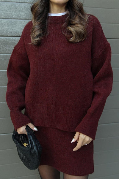 Sarah - Soft knit 2-piece set