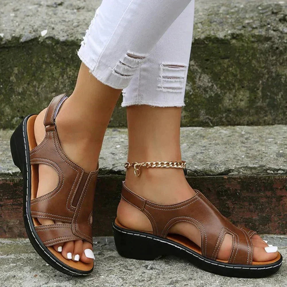 Marjan Leather Sandals