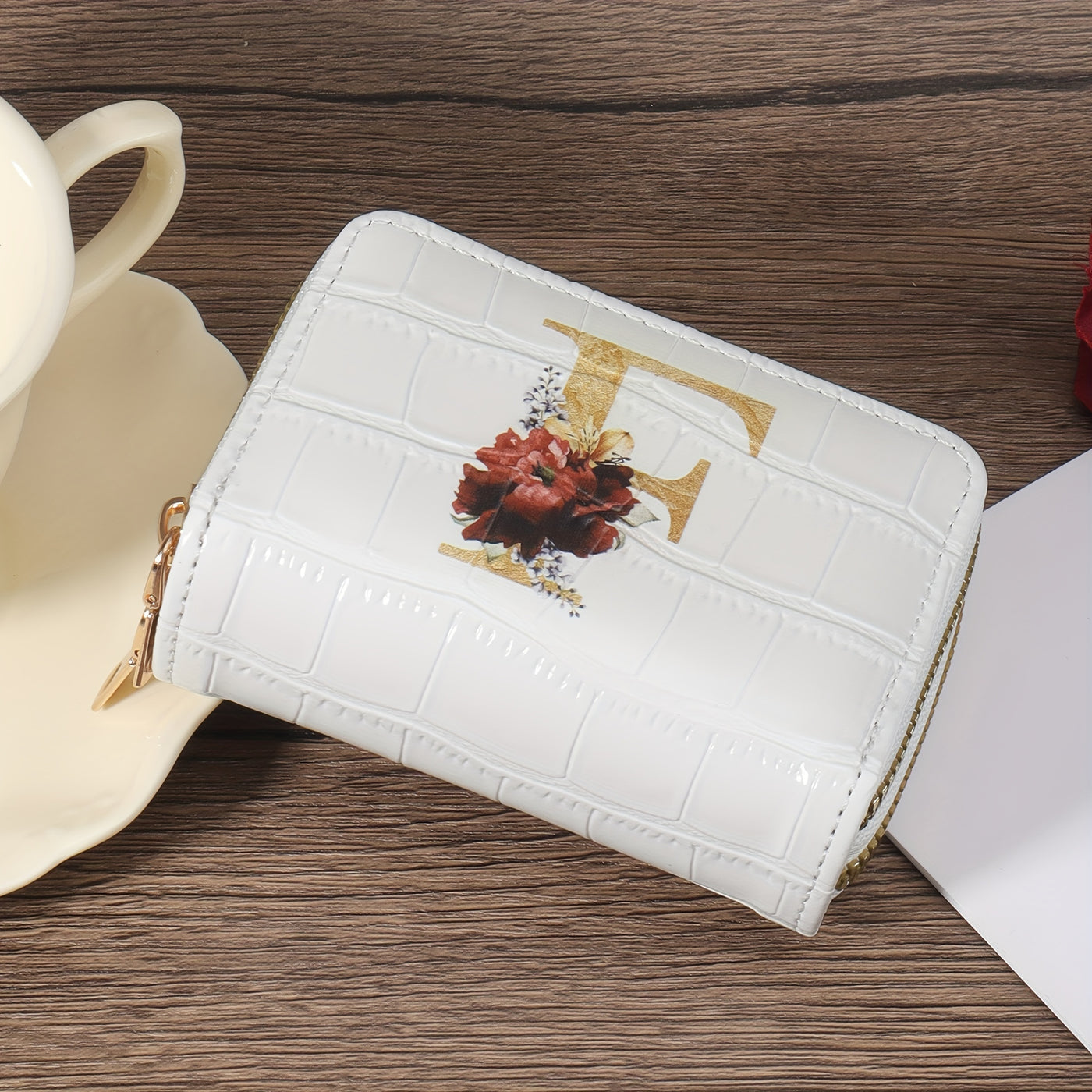 Rowan™ Monogram Leather Wallet