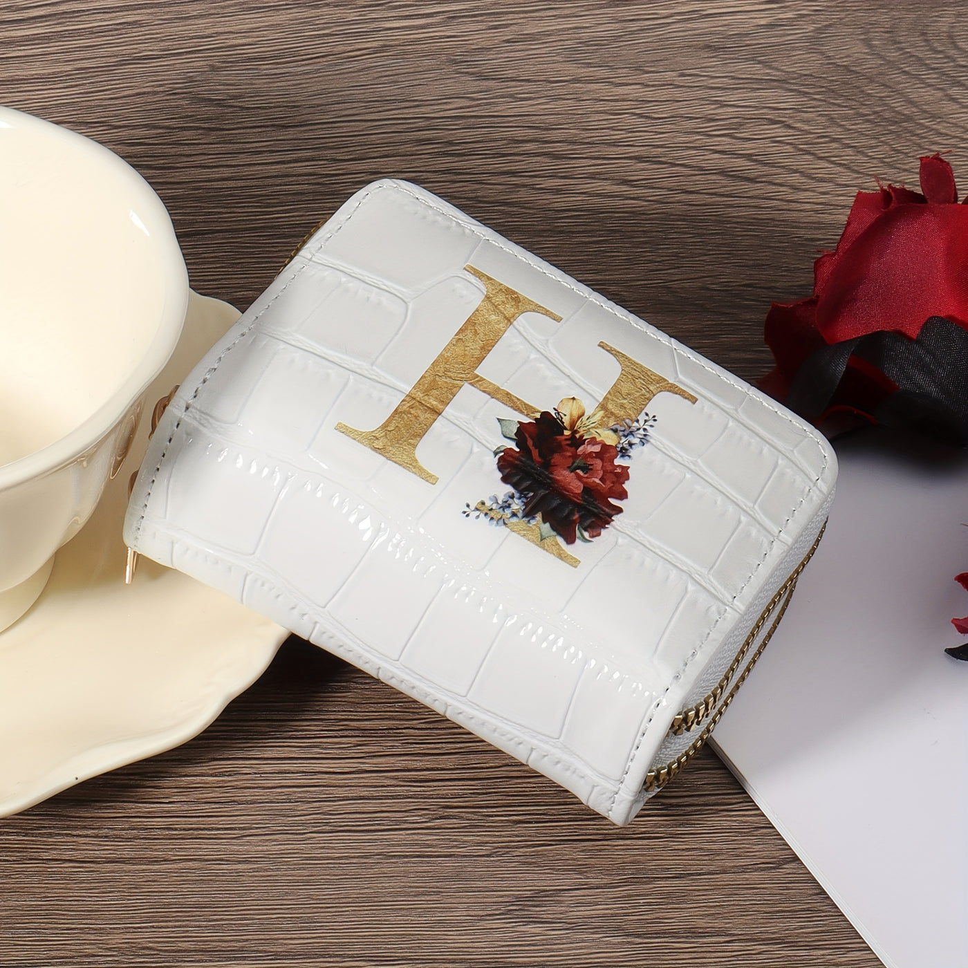 Rowan™ Monogram Leather Wallet