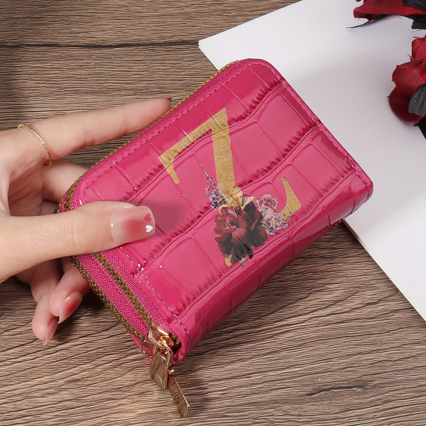Rowan™ Monogram Leather Wallet