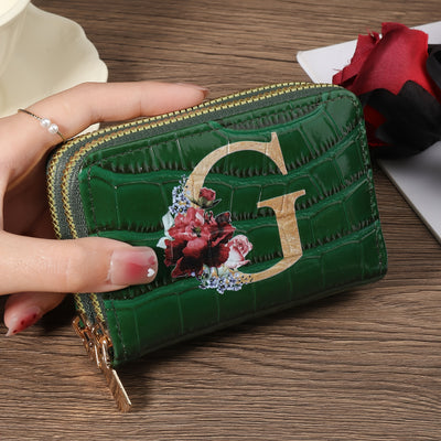 Rowan™ Monogram Leather Wallet