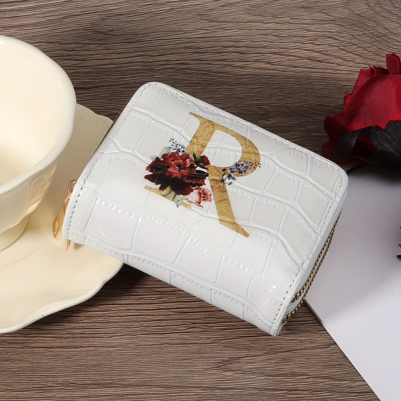 Rowan™ Monogram Leather Wallet