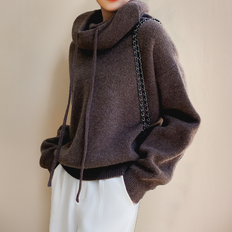 Lydia™ | Turtleneck jumper made of merino wool