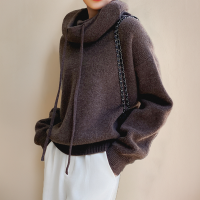 Lydia™ | Turtleneck jumper made of merino wool