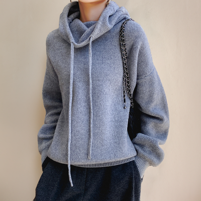 Lydia™ | Turtleneck jumper made of merino wool