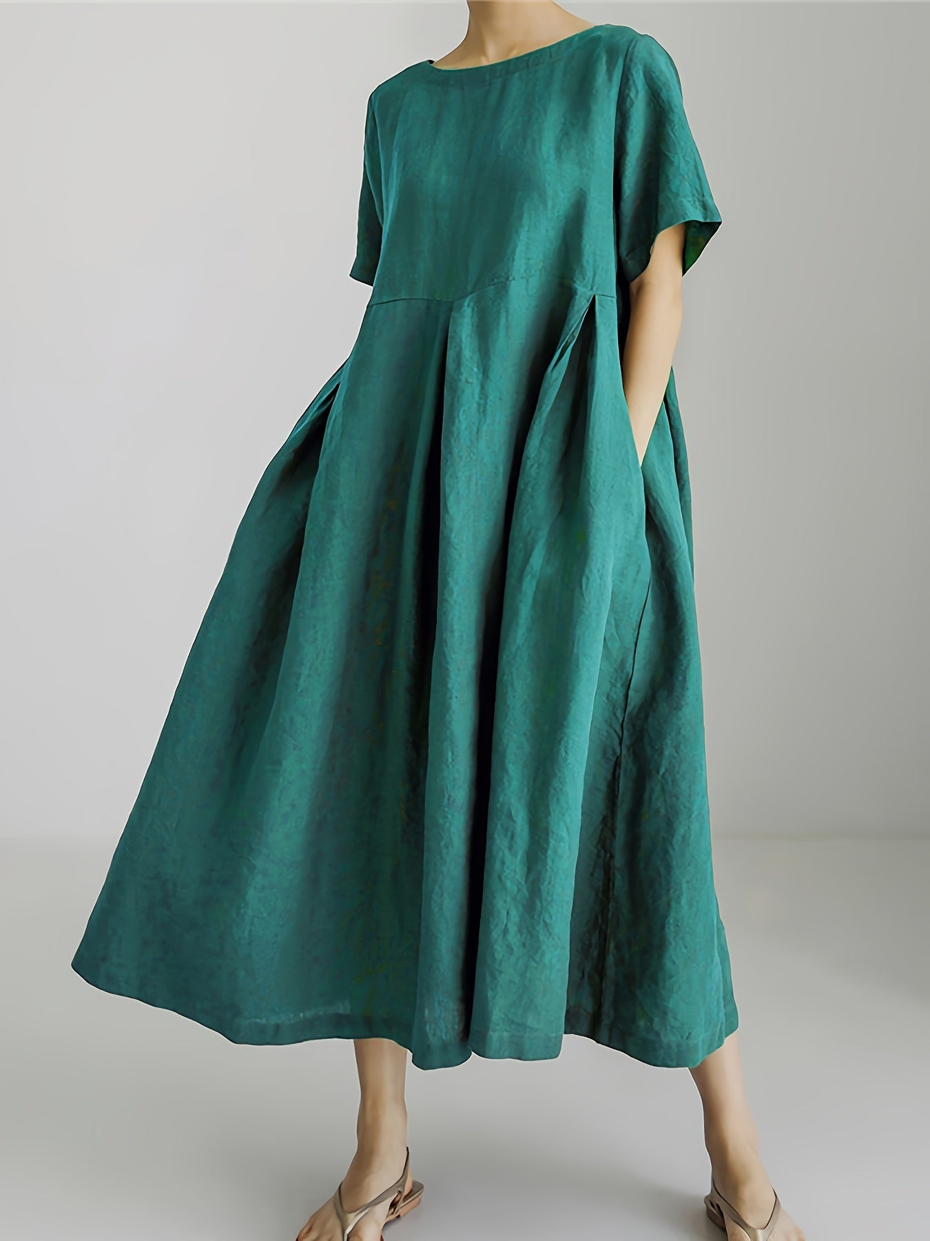 Camille Cotton Blend Dress