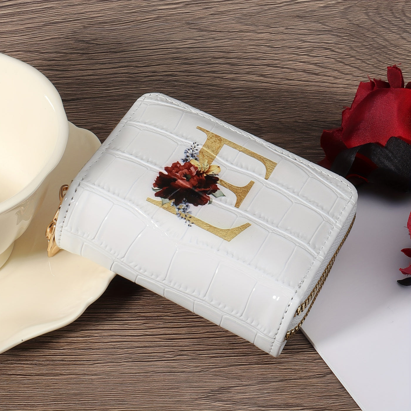 Rowan™ Monogram Leather Wallet