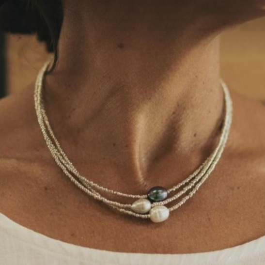 Claire – Freshwater Pearl Strand Necklace