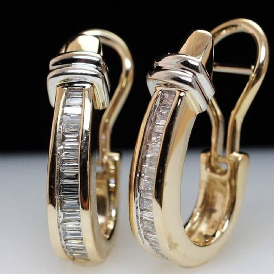 Flora – Golden Filigree with Inlaid Crystals