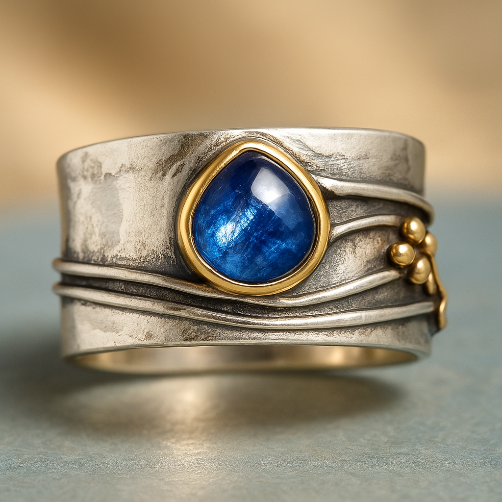 Lucille - Bohemian Gemstone Meditation Ring