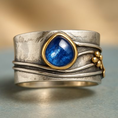 Lucille - Bohemian Gemstone Meditation Ring